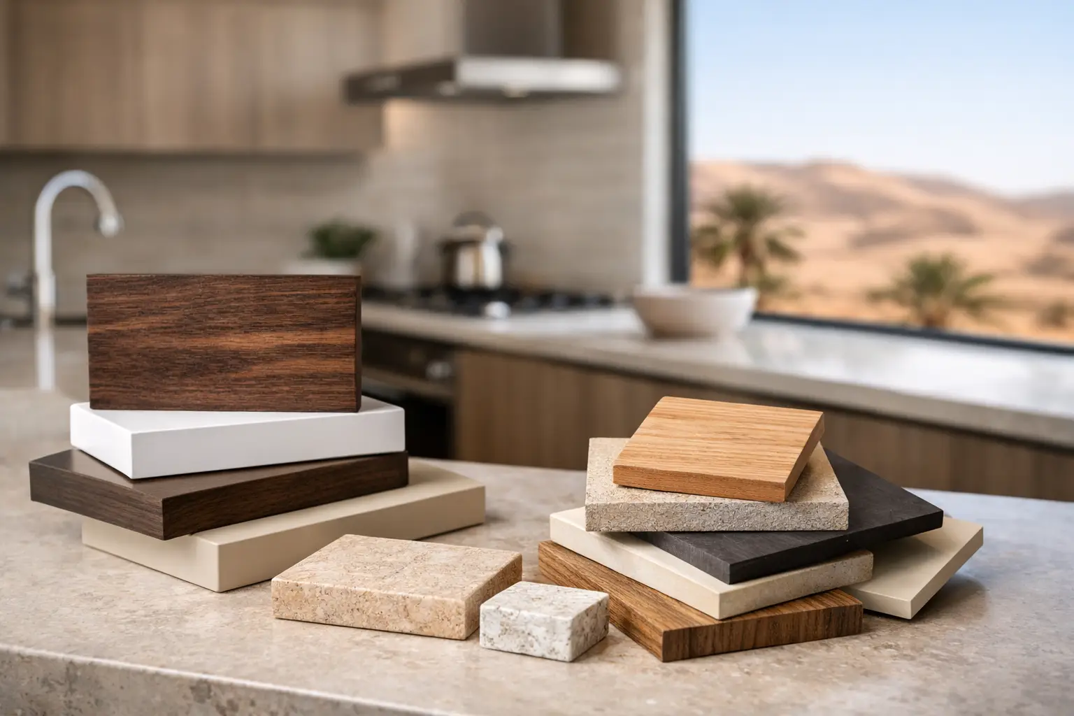 Best Materials for Kitchen Cabinets in the UAE Climate