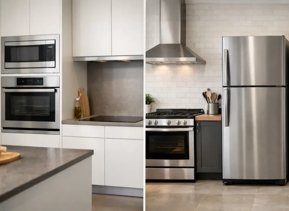 Built In Appliances vs Freestanding for Your Kitchen