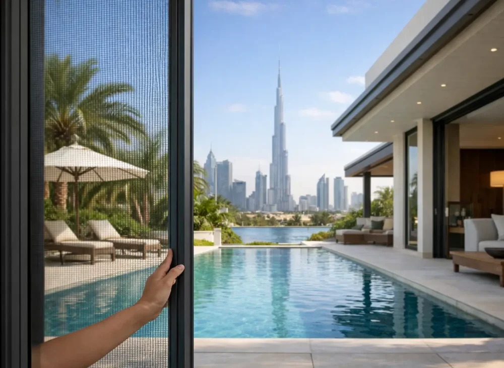 Fly Screens for Beautiful Dubai Home Design