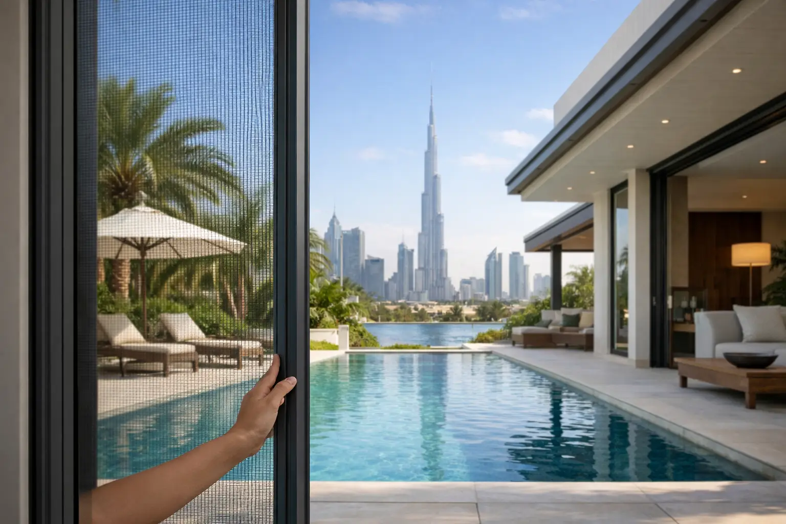 Fly Screens for Beautiful Dubai Home Design