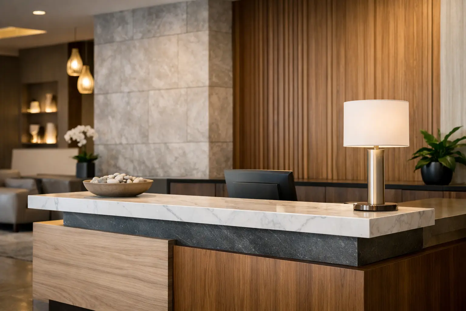 Best Finishes for Reception Areas That Last