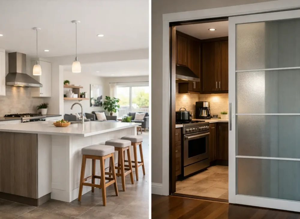 Open Plan Versus Closed Kitchen: Which Fits?