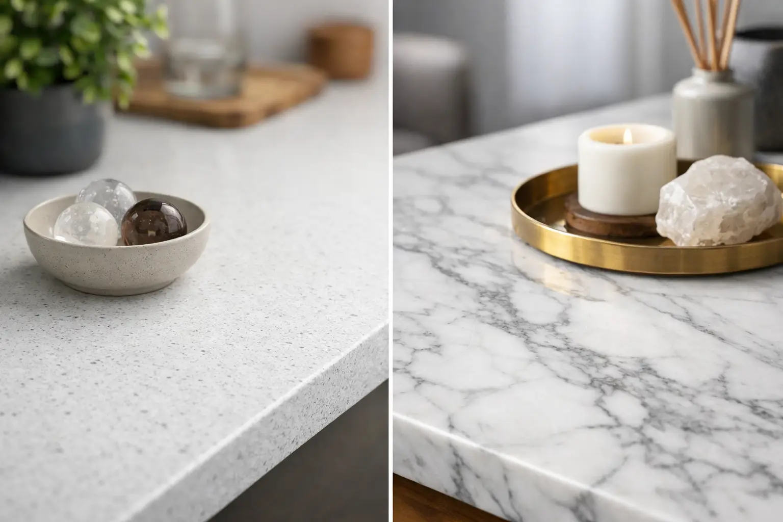 Quartz Versus Marble: Which Surface Fits Your Space?