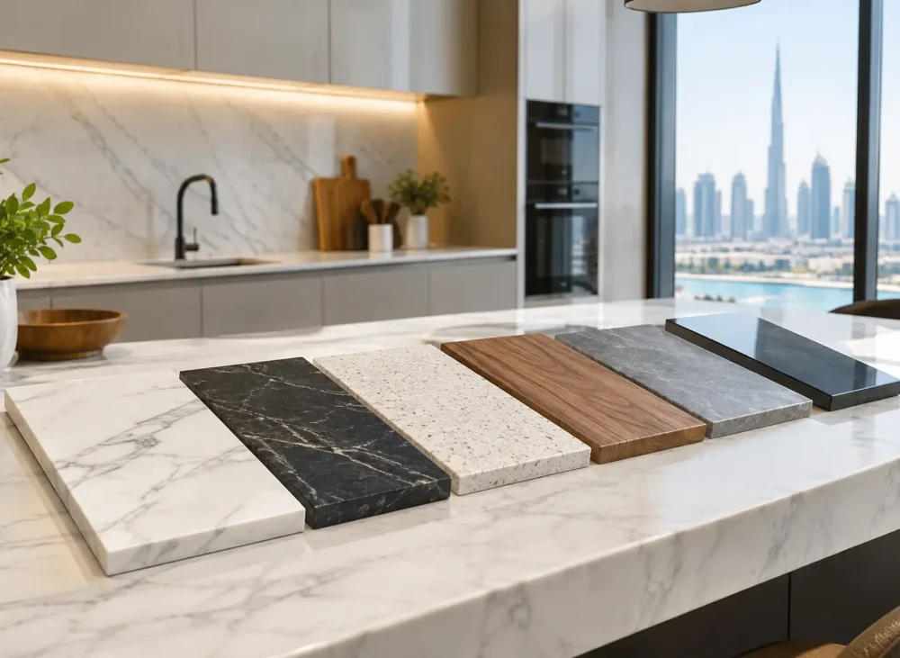 Best Kitchen Countertop Materials for Dubai Homes